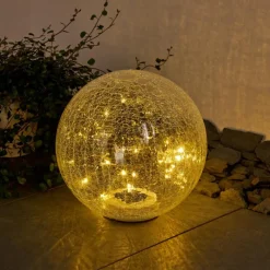 Lampes À Boules-hofstein lampe solaire Jurmala LED, 1 lumière