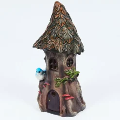 Luminaires Rustiques-hofstein lampe solaire Katiao LED Bleu, Brun, Orange, 1 lumière