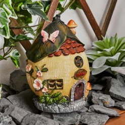 Luminaires Rustiques-hofstein lampe solaire Katiao LED Brun, Gris, Orange, Rose, Rouge, 1 lumière