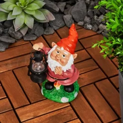 Luminaires Rustiques-hofstein lampe solaire Katiao LED Multicolore, 1 lumière