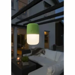 Luminaires Konstsmide lampe solaire Konstsmide Assisi LED Vert, 1 lumière