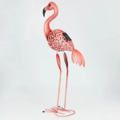 Luminaires Rustiques-hofstein lampe solaire Korro LED Rose, Noir, 1 lumière