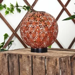 hofstein lampe solaire Leonard LED Rouge, Noir, 1 lumière