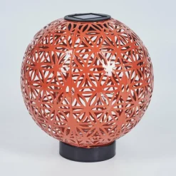 hofstein lampe solaire Leonard LED Rouge, Noir, 1 lumière