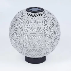 hofstein lampe solaire Leonard LED Noir, Blanc, 1 lumière