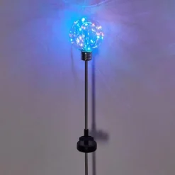 hofstein lampe solaire Liberec LED Argenté, 1 lumière, Changeur de couleurs