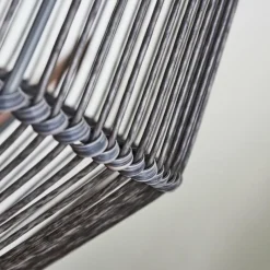 hofstein lampe solaire Mendola LED Gris, 1 lumière