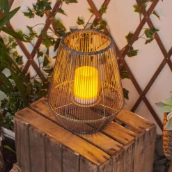 hofstein lampe solaire Mendola LED Gris, 1 lumière