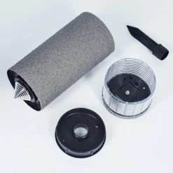 hofstein lampe solaire Mesabolo LED Gris, Noir, 1 lumière