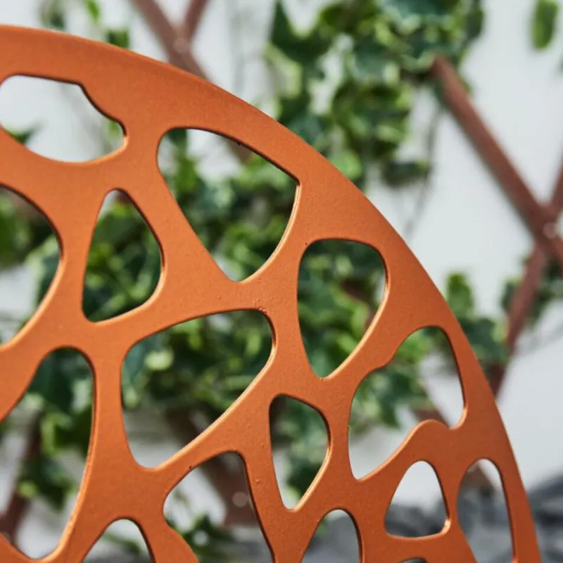 Luminaires Orientaux-hofstein lampe solaire Mesan LED Rouille, Noir, 2 lumières