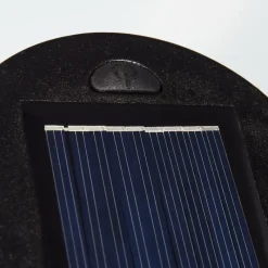 Luminaires Orientaux-hofstein lampe solaire Mesan LED Rouille, Noir, 2 lumières