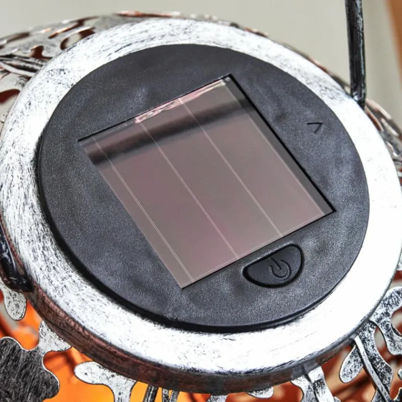 Lampes À Boules-hofstein lampe solaire Moreland LED Cuivre, Noir, Argenté, 1 lumière