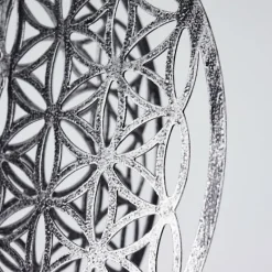 Luminaires Orientaux-hofstein lampe solaire Mésan LED Noir, Argenté, 1 lumière