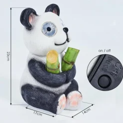 Luminaires Rustiques-hofstein lampe solaire Pandia LED Vert, Rose, Noir, Blanc, 2 lumières