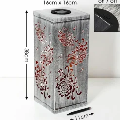 hofstein lampe solaire Parikia LED Argenté, 1 lumière