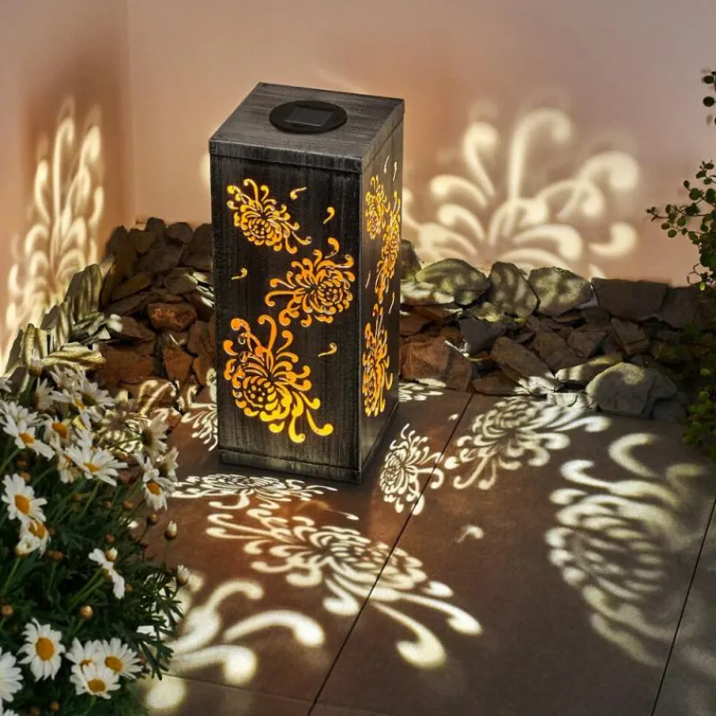 hofstein lampe solaire Parikia LED Argenté, 1 lumière