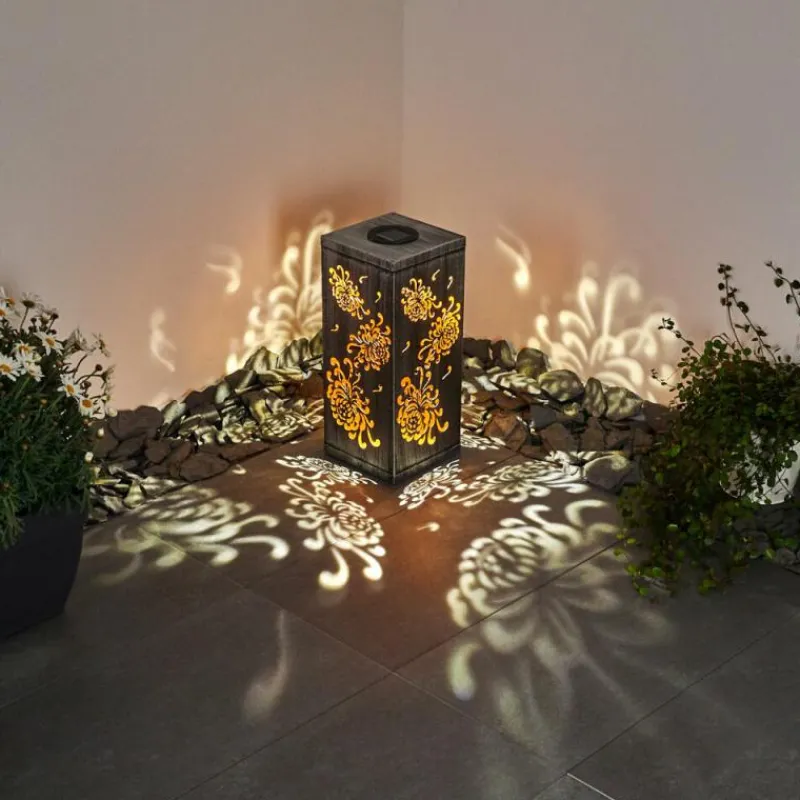 hofstein lampe solaire Parikia LED Argenté, 1 lumière