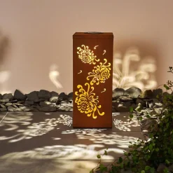 hofstein lampe solaire Parikia LED Brun, 1 lumière