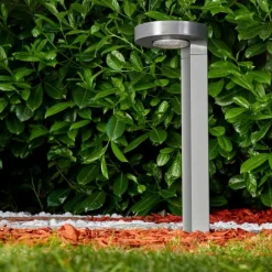 hofstein Lampe solaire Portmore LED Gris, 1 lumière