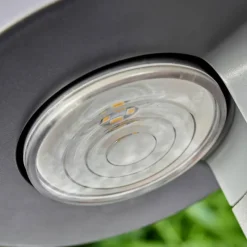 hofstein Lampe solaire Portmore LED Gris, 1 lumière