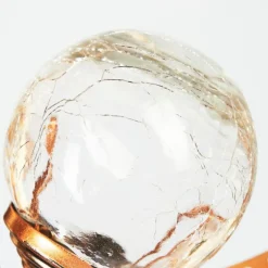 Luminaires Orientaux-hofstein lampe solaire Rovinj LED Cuivre, Noir, 1 lumière