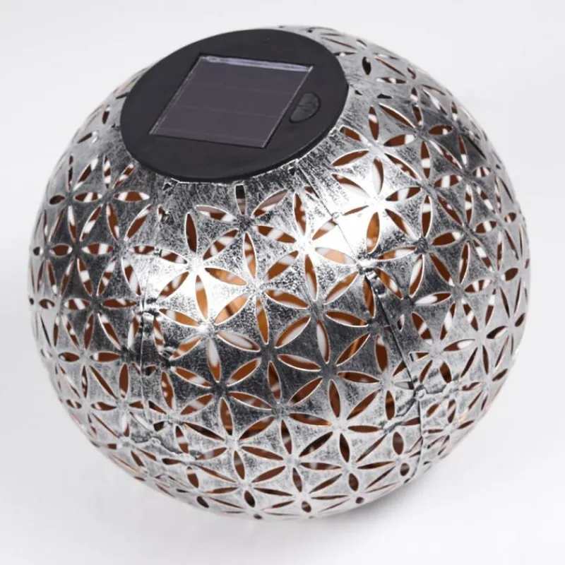 Lampes À Boules-hofstein lampe solaire Samoao LED Cuivre, Noir, Argenté, 1 lumière