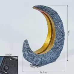 Luminaires Rustiques-hofstein lampe solaire Siviri LED Or, Gris, 25 lumières