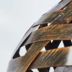 Lampes Vintages & Rétros-hofstein lampe solaire Soulé LED Brun, 1 lumière