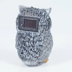 Luminaires Rustiques-hofstein lampe solaire Sunderby LED Gris, Orange, 2 lumières