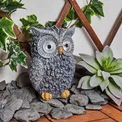 Luminaires Rustiques-hofstein lampe solaire Sunderby LED Gris, Orange, 2 lumières