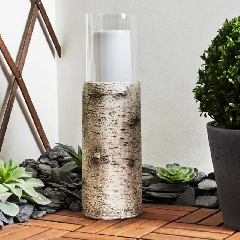 Lampes En Bois-hofstein lampe solaire Tivedstorp LED Couleur bois, 12 lumières