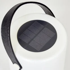 hofstein Lampe solaires Acebal LED Noir, Blanc, 1 lumière, Changeur de couleurs