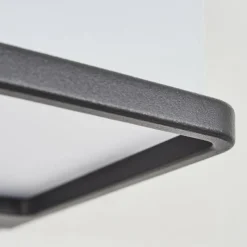 hofstein Lampe solaires Burseryd LED Anthracite, 1 lumière, Détecteur de mouvement