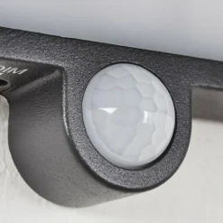 hofstein Lampe solaires Burseryd LED Anthracite, 1 lumière, Détecteur de mouvement