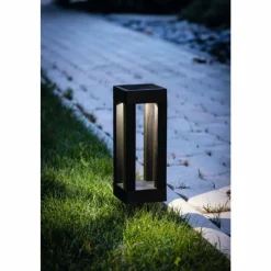 Luminaires Eglo Lampe solaires Eglo PUR LED Noir, 1 lumière