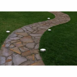 Luminaires Eglo Lampe solaires Eglo SPOT LED Acier inoxydable, Noir, 1 lumière