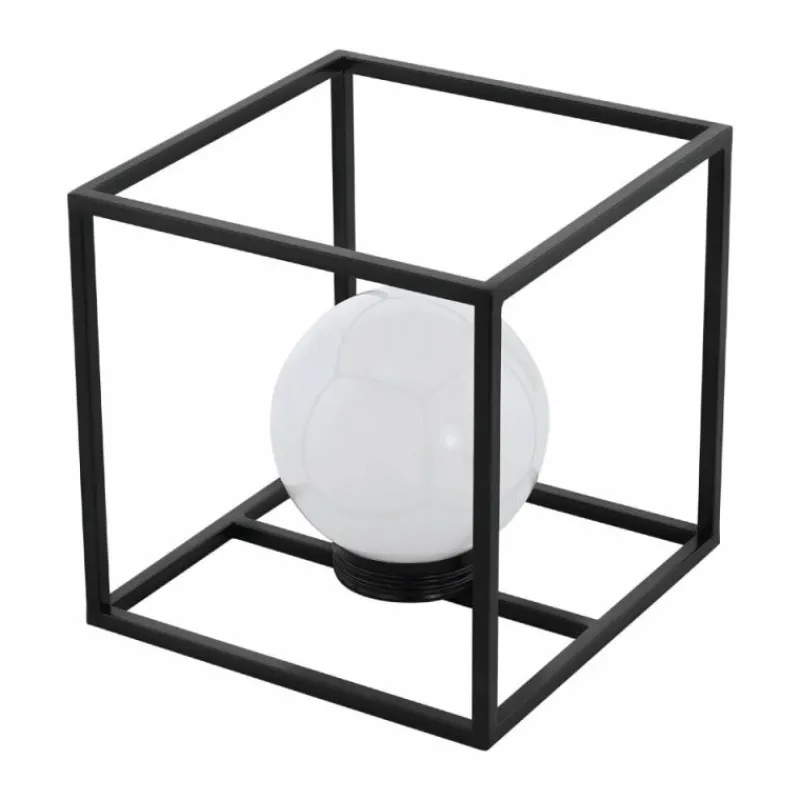 Luminaires Eglo Lampe solaires Eglo SQUARE LED Noir, 1 lumière