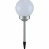 Luminaires Globo Lighting Lampe solaires Globo LED Argenté, 2 lumières