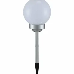 Luminaires Globo Lighting Lampe solaires Globo LED Argenté, 2 lumières