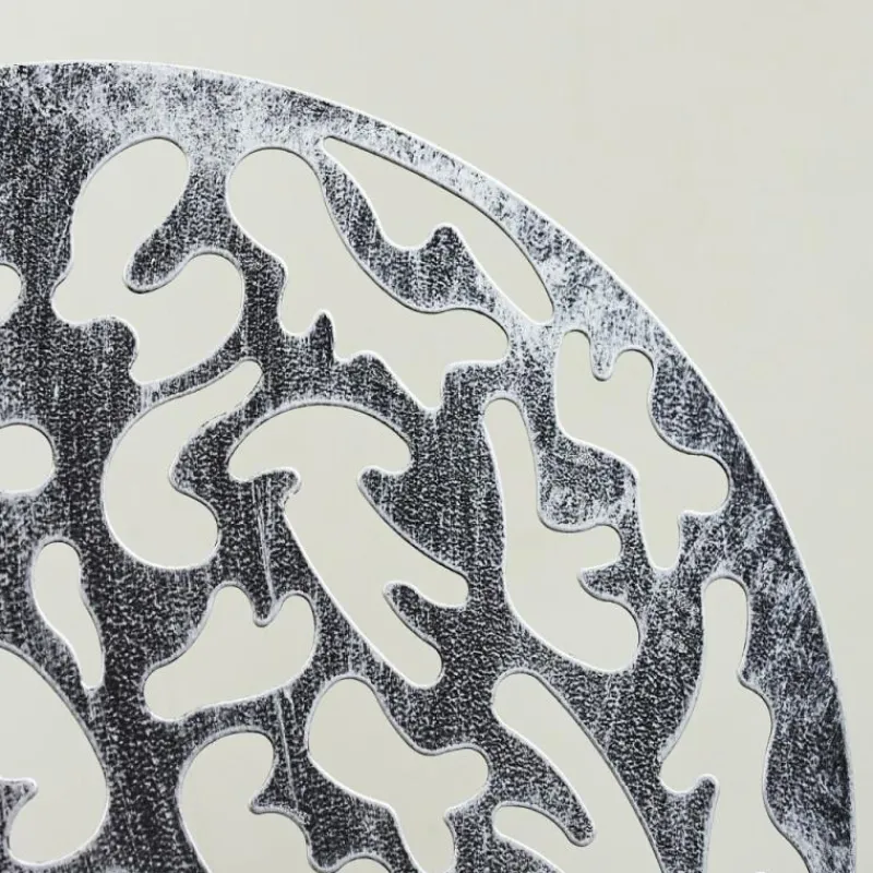 Luminaires Orientaux-hofstein Lampe solaires Kupa LED Noir, Argenté, 2 lumières