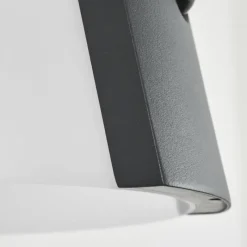 hofstein Lampe solaires Lafite LED Anthracite, 1 lumière, Détecteur de mouvement