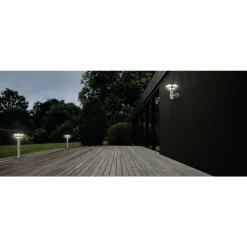 Luminaires Ledvance Lampe solaires LEDVANCE ENDURA® Acier inoxydable, 1 lumière, Détecteur de mouvement