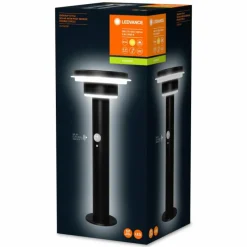 Luminaires Ledvance Lampe solaires LEDVANCE ENDURA® Noir, 1 lumière, Détecteur de mouvement
