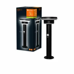 Luminaires Ledvance Lampe solaires LEDVANCE ENDURA® Noir, 1 lumière, Détecteur de mouvement