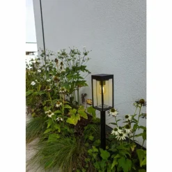 Luminaires Lutec Lampe solaires Lutec Flair LED Noir, 1 lumière