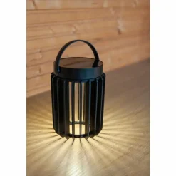 Luminaires Lutec Lampe solaires Lutec Kozy LED Noir, 1 lumière