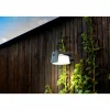 Luminaires Lutec Lampe solaires Lutec Moon LED Anthracite, 1 lumière, Détecteur de mouvement