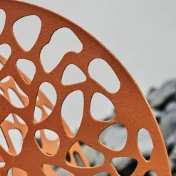 hofstein Lampe solaires Mesan LED Orange, Rouille, Noir, 1 lumière