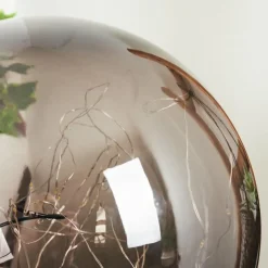 hofstein Lampe solaires Pollenca LED Noir, 50 lumières