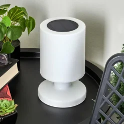 hofstein Lampe solaires Pontaut LED Blanc, 1 lumière